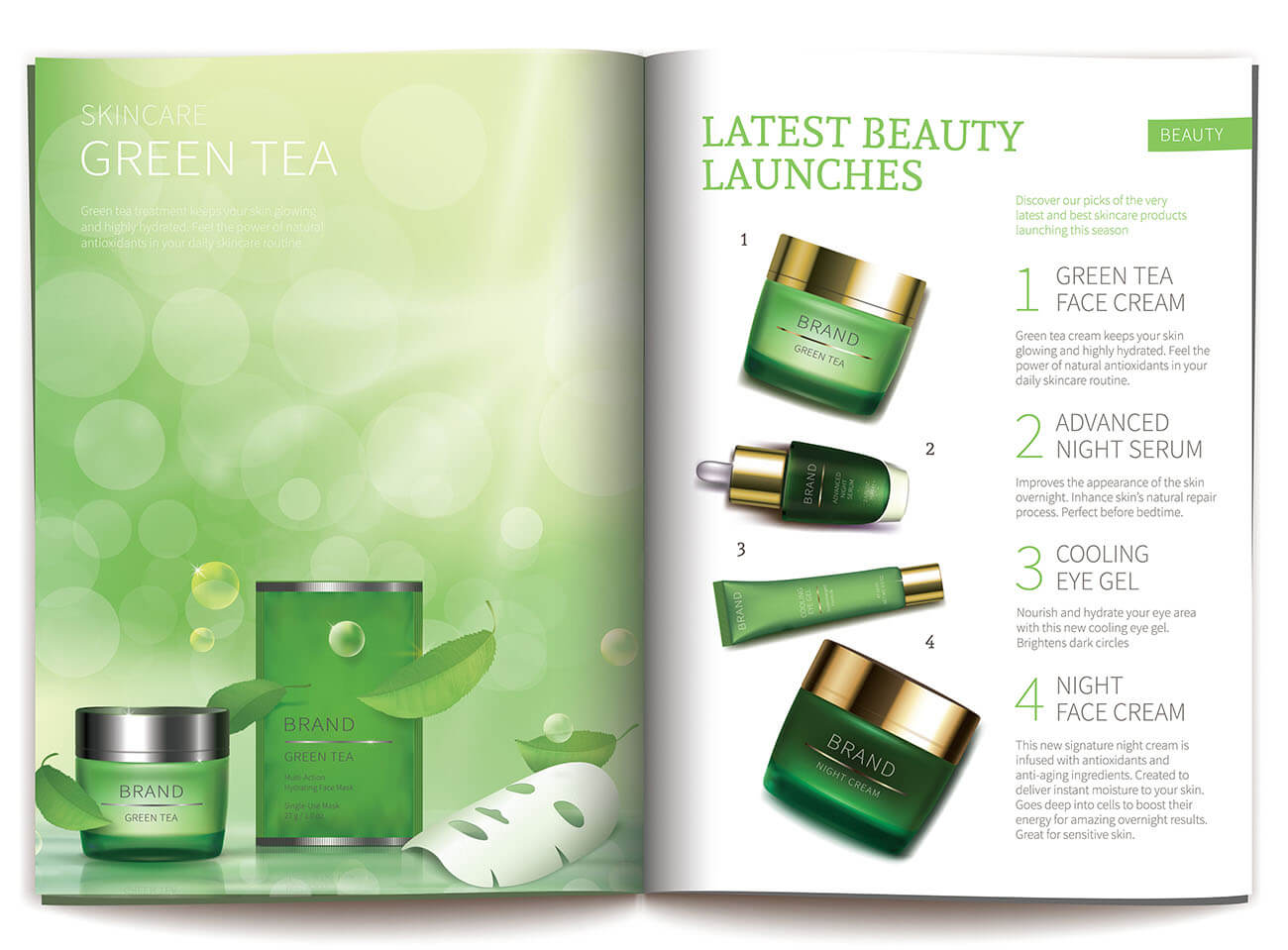 Product catalogue with 3D model