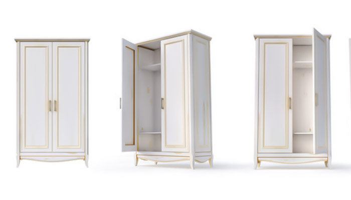 Cupboard furniture customization with 3D