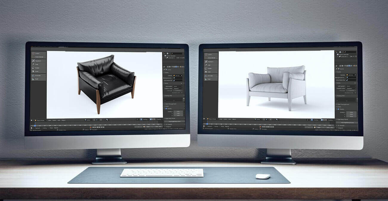 Monitor all the stages of 3D design process