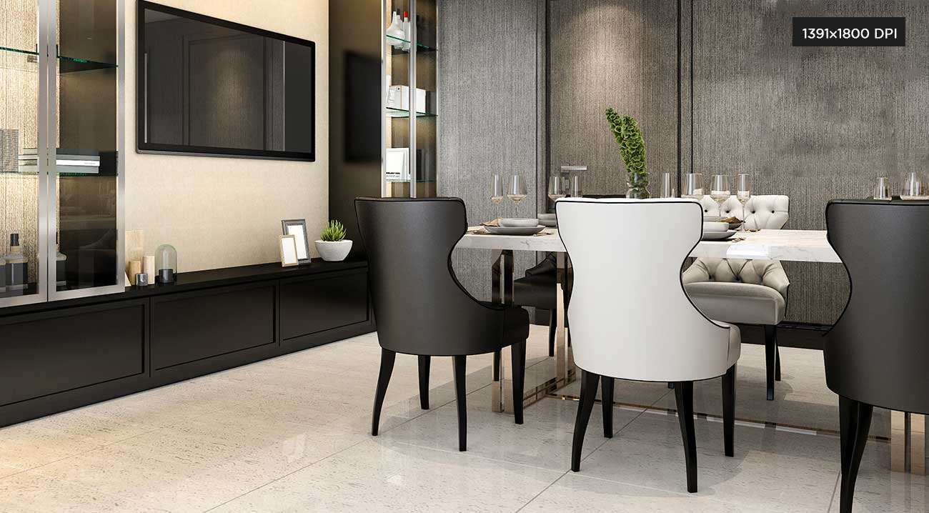 High resolution 3D print design