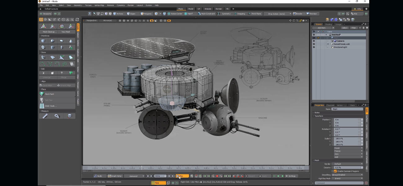 Use Modo for Rendering