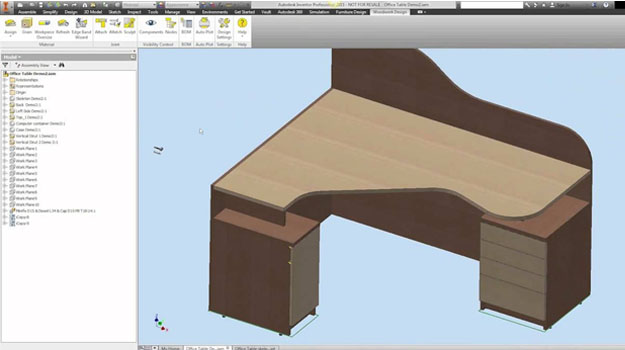 Woodwork for Inventor