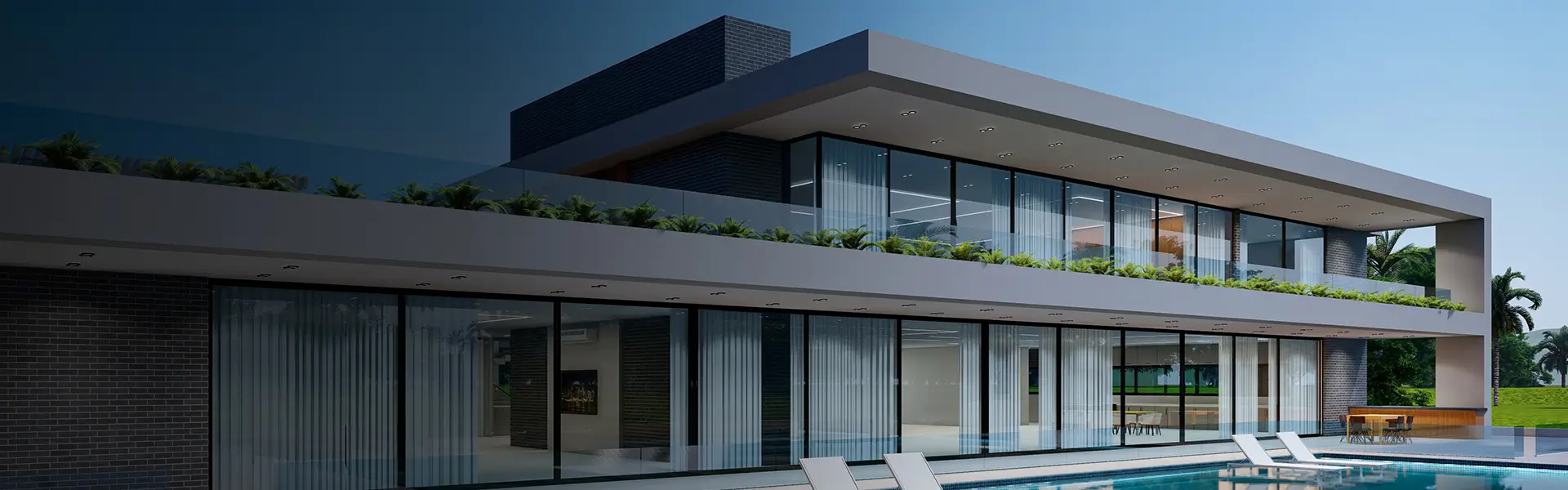 3D Architecture Design Banner