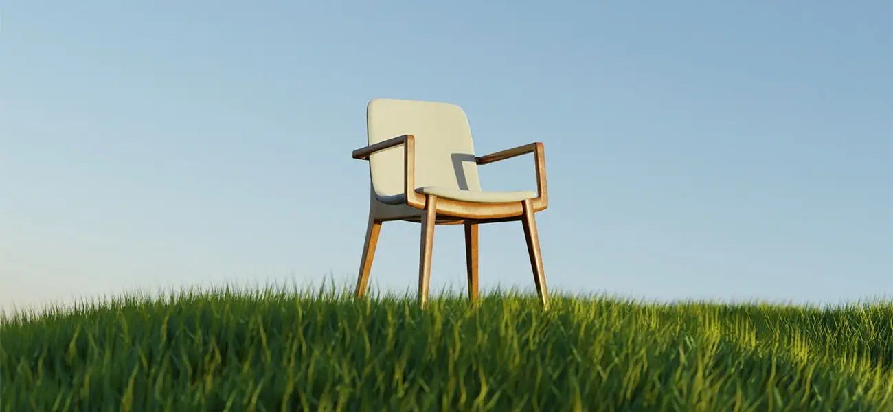 Nature themed background rendering