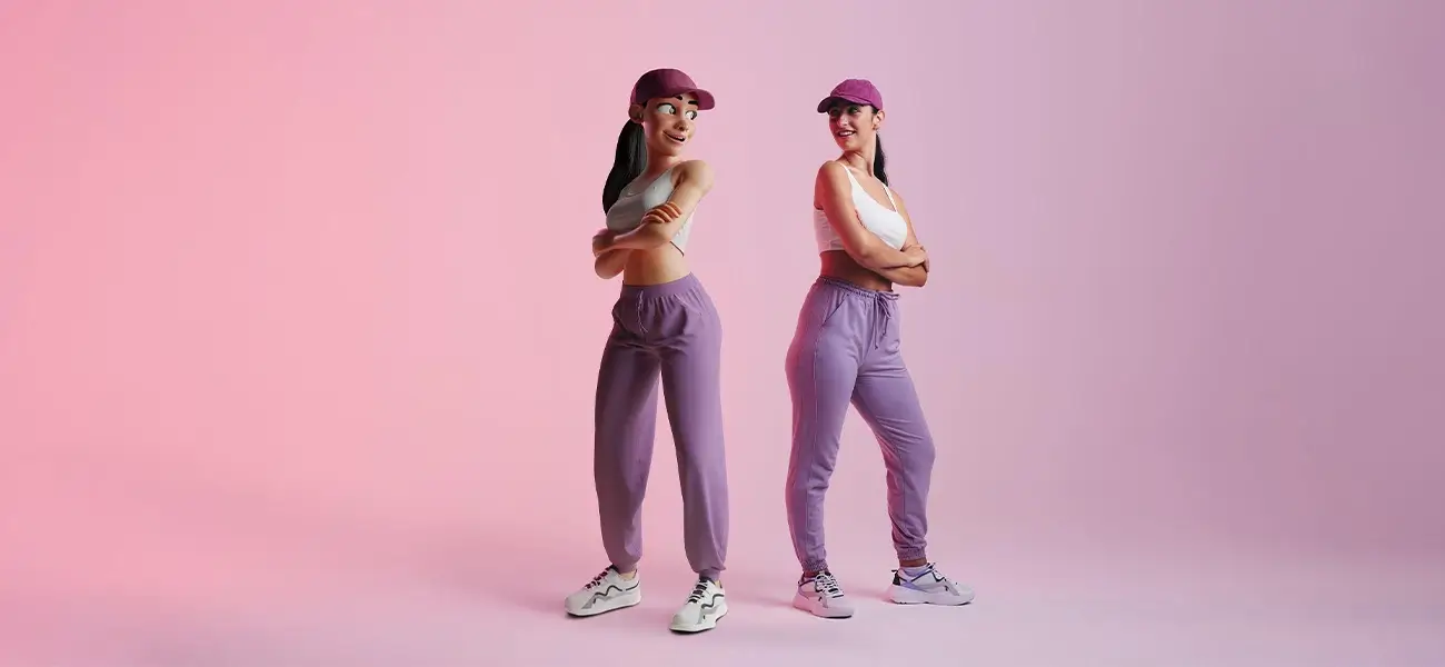 Observing real characters